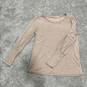 Entro Taupe Knit Top